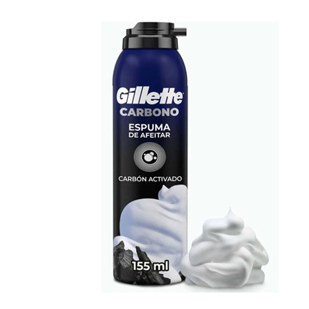 Imagen de Espuma de Afeitar Gillette Carbono 150g