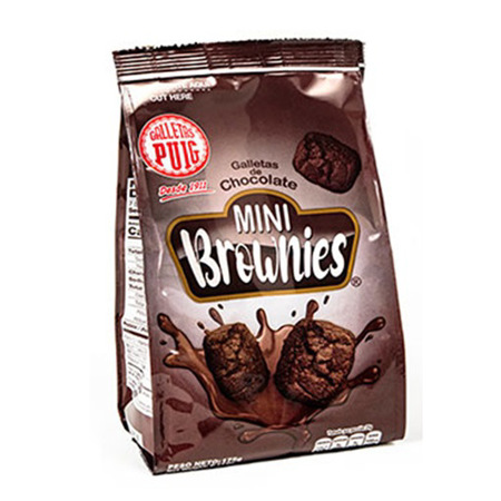 Imagen de Galleta Mini Brownies Puig 175g