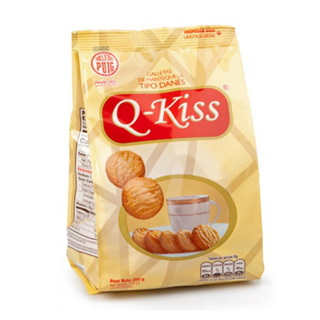 Imagen de Galletas Q-Kiss Puig 200 Gr.