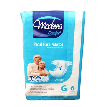 Imagen de Pañal Adulto Moderna Comfort G 6und
