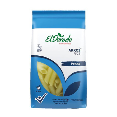 Imagen de Pasta Penne Dorado De Arroz Gluten Free 250g