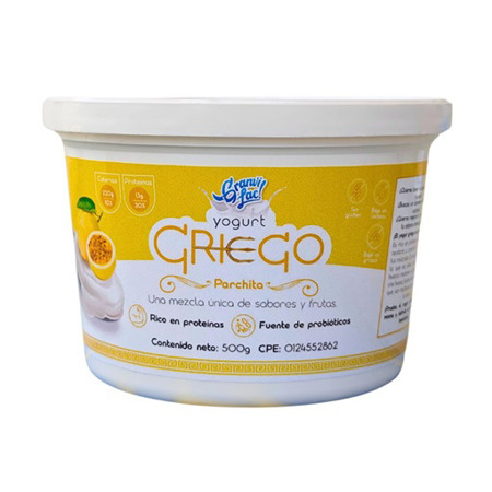 Imagen de Yogurt Firme Granvi Lac Griego Parchita 500g