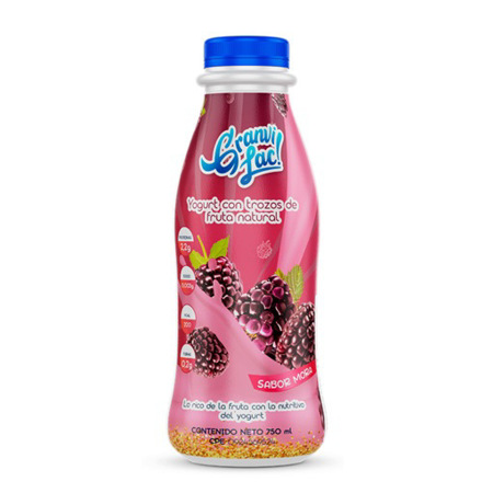 Imagen de Yogurt Liquido Granvi Lac De Mora 750ml