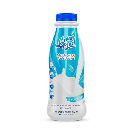 Imagen de Yogurt Liquido Granvi Lac Natural 750ml
