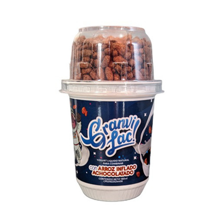 Imagen de Yogurt Liquido Granvi Lac Natural Con Arroz Achocolatado 200ml