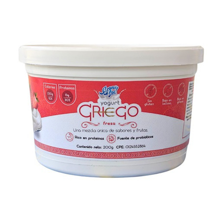 Imagen de Yogurt Firme Granvi Lac Griego Fresa 200g