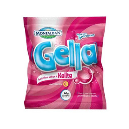 Imagen de Gelatina De Kolita Montalban Gella 90g