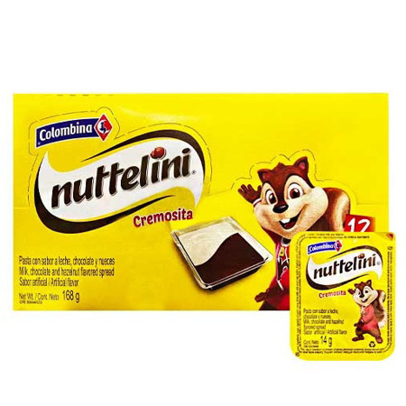 Imagen de Chocolate Untable Nuttelini 14g