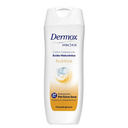 Imagen de Crema Corporal Dermox Nutritiva Acido Hialuronico 800ml.