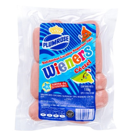 Imagen de Salchicha Plumrose Wieners Coctel 110g