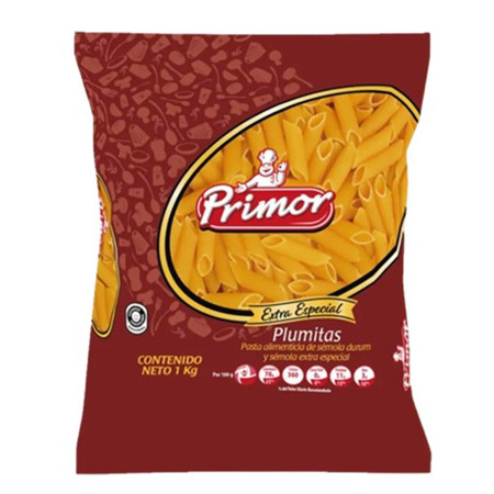 Imagen de Pasta Pluma Primor Extra Especial 1Kg.