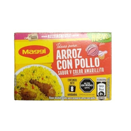 Imagen de Base Arroz Con Pollo Maggi 8Und