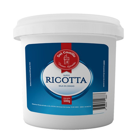 Imagen de Queso Ricotta Del Castillo 500g