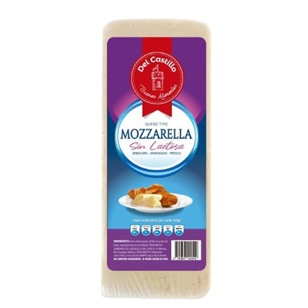 Imagen de Queso Mozzarella Sin Lactosa Del Castillo 250g