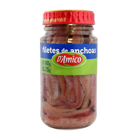 Imagen de Anchoa Damico En Filete 140g