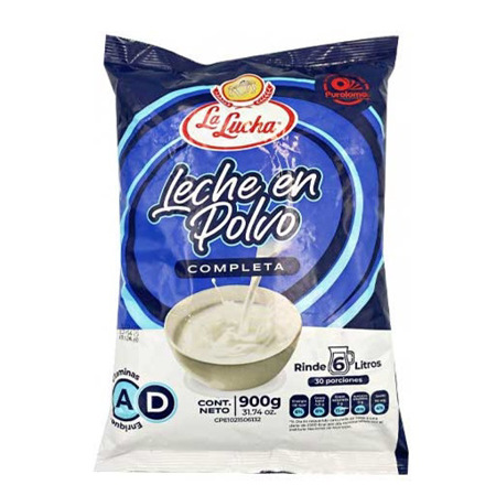 Imagen de Leche Completa La Lucha 900g