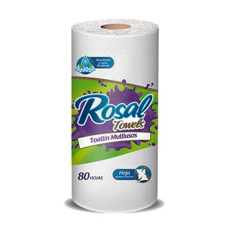 Imagen de Toallin Rosal Multiuso 90 Hojas Und