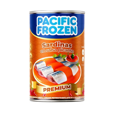 Imagen de Sardina Pacific Frozen En Salsa Picante 170g