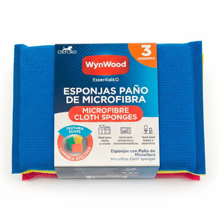 Imagen de Esponja Wynwood Paño De Microfibra 3und