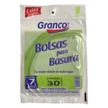 Imagen de Bolsa Para Basura 30L Granco 7Und