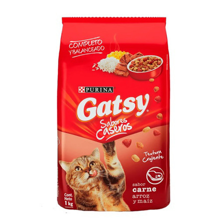Imagen de Alimento Para Gato Gatsy Carne Arroz Y Maiz 1k
