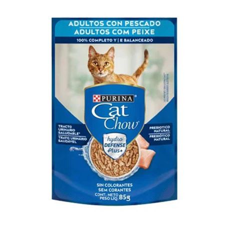 Imagen de Alimento Para Gato Dog Chow Adulto Pescado 85g