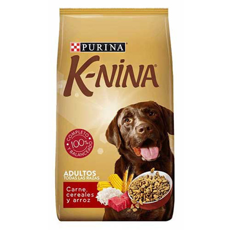 Imagen de Alimento Canino Para Adulto Sabor a Carne, Cereales Y Arroz  K-nina Purina 4 K.
