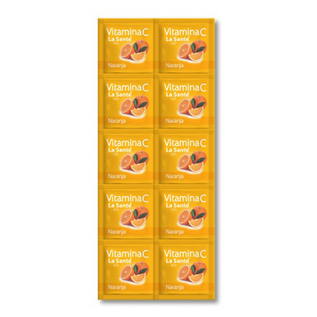 Imagen de Vitamina C Tableta Masticable 500mg X10 La Sante.