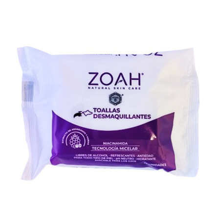 Imagen de Toalla Desmaquillante Zoah 90g
