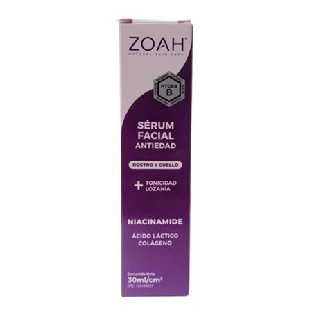 Imagen de Serum Facial Zoah Antiedad 30ml