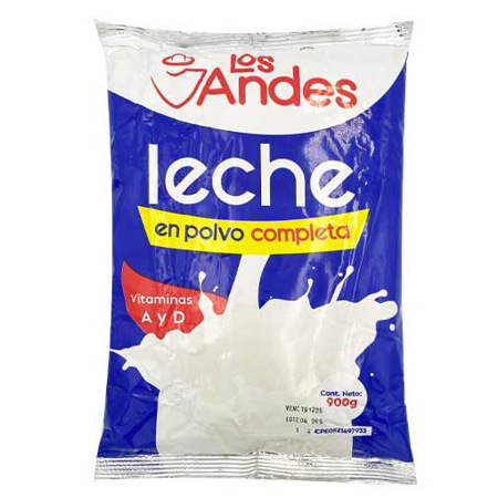 Imagen de Leche Completa Los Andes 900g